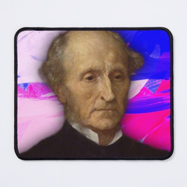 Item preview, John Stuart Mill Artwork | John Stuart Mill Portrait | John Stuart Mill Wall Art  designed and sold by Suyogsonar25.