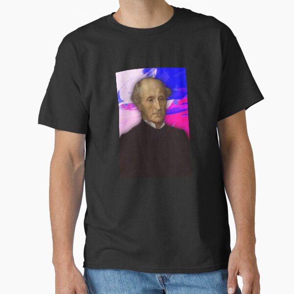 Item preview, John Stuart Mill Artwork | John Stuart Mill Portrait | John Stuart Mill Wall Art  designed and sold by Suyogsonar25.