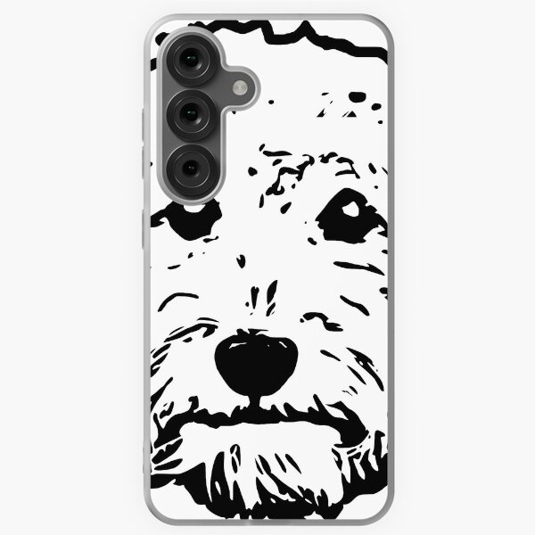 Aperçu de l'œuvre Goldendoodles ! Labradoodles - tout adorable chien griffonné en noir et blanc créée et vendue par smooshfaceutd.