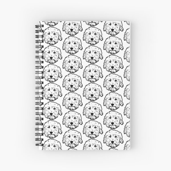Item preview, Goldendoodles! Labradoodles - any adorable doodle dog in black and white designed and sold by smooshfaceutd.