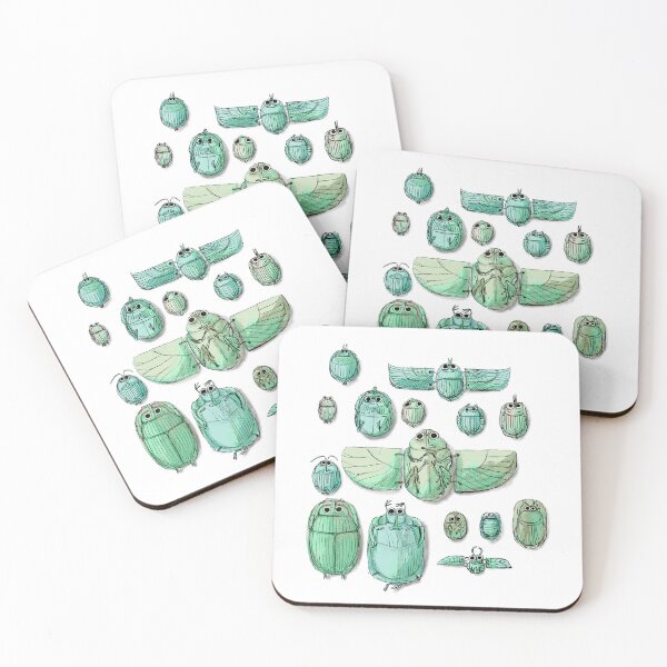 Item preview, Scarab Beetles designed and sold by Nici Gregory.