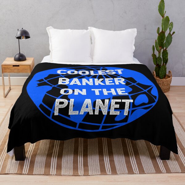 Item preview, Coolest Banker on the Planet designed and sold by TimespunThreads.