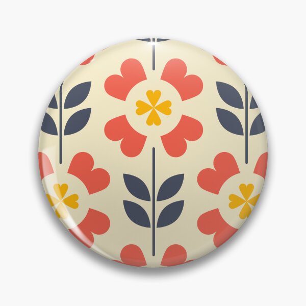 Item preview, 2104 - red asters designed and sold by RouCouCou.