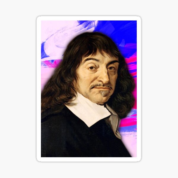 Fridge Magnet, René Descartes, Cogito, Ergo, Sum - Museum-webshop