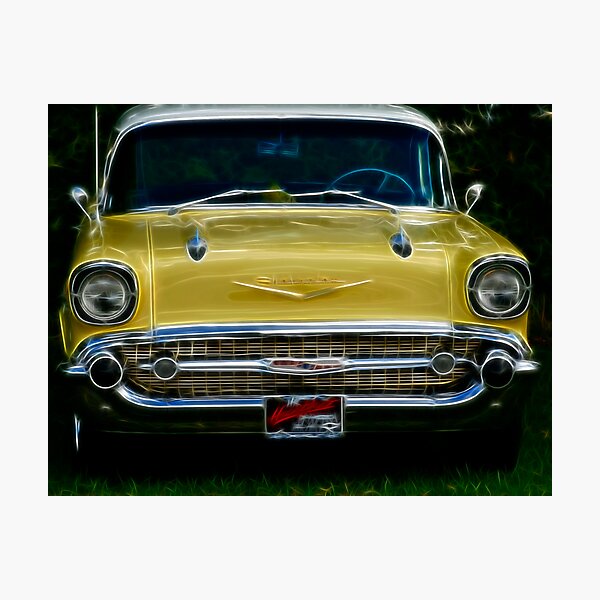Dad's Old Car Photographic Print