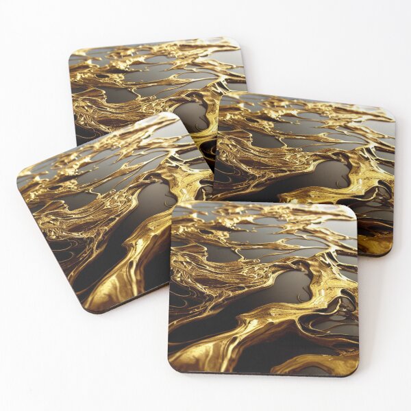 Item preview, Luxurious Black and Gold marble texture  designed and sold by theplanetlove.