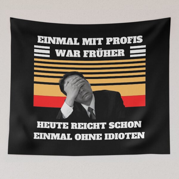 Item preview, Einmal mit Profis | funny designed and sold by DeltaWhiskey-.