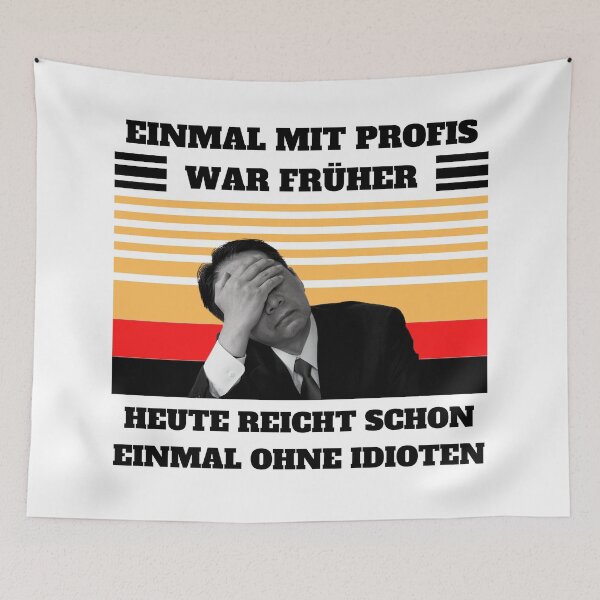 Item preview, Einmal mit Profis | funny designed and sold by DeltaWhiskey-.