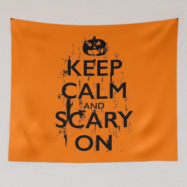Item preview, Keep Calm And Scary On designed and sold by TheFlying6.