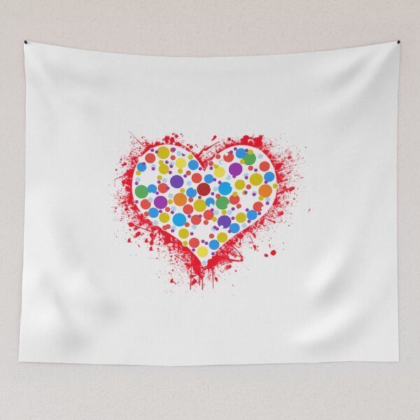 Item preview, Funny heart polka dot ,heart Polk dot pattern ,polka dot heart designed and sold by Itaxi.