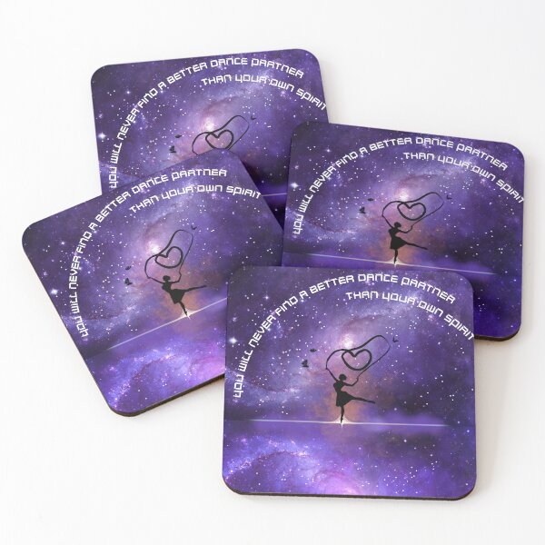 Item preview, you will never find a better dance partner than your own spirit- ballerina galaxy version designed and sold by niamin.
