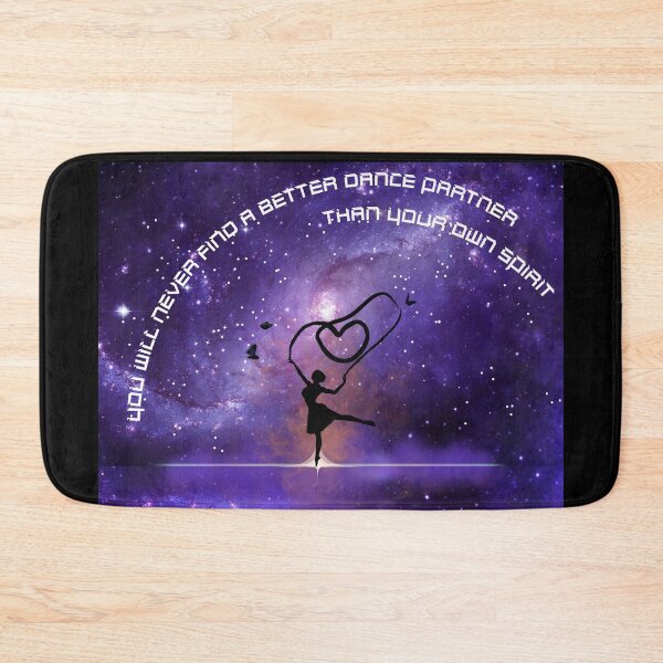 Item preview, you will never find a better dance partner than your own spirit- ballerina galaxy version designed and sold by niamin.