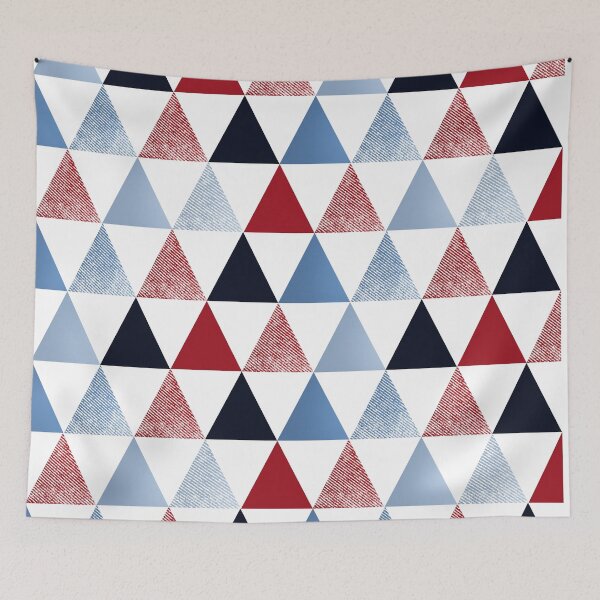 Item preview, Geometric pattern with triangles. designed and sold by marinaklykva.