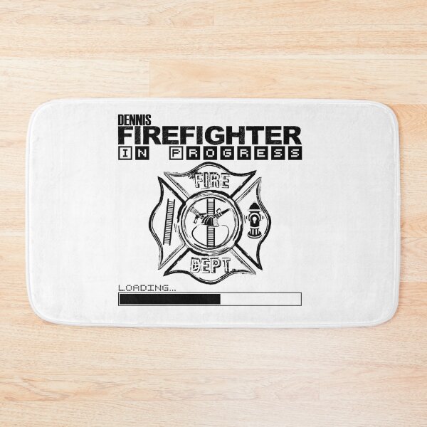 Item preview, Douglas | FIREFIGHTER in Progress | Future Firefighter | Black Text designed and sold by Loving-school.