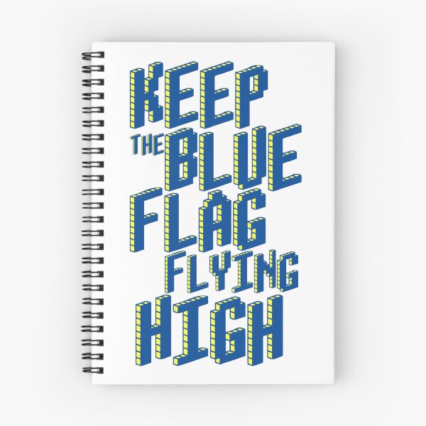Item preview, KEEP THE BLUE FLAG FLYING HIGN designed and sold by DesignAndTales.
