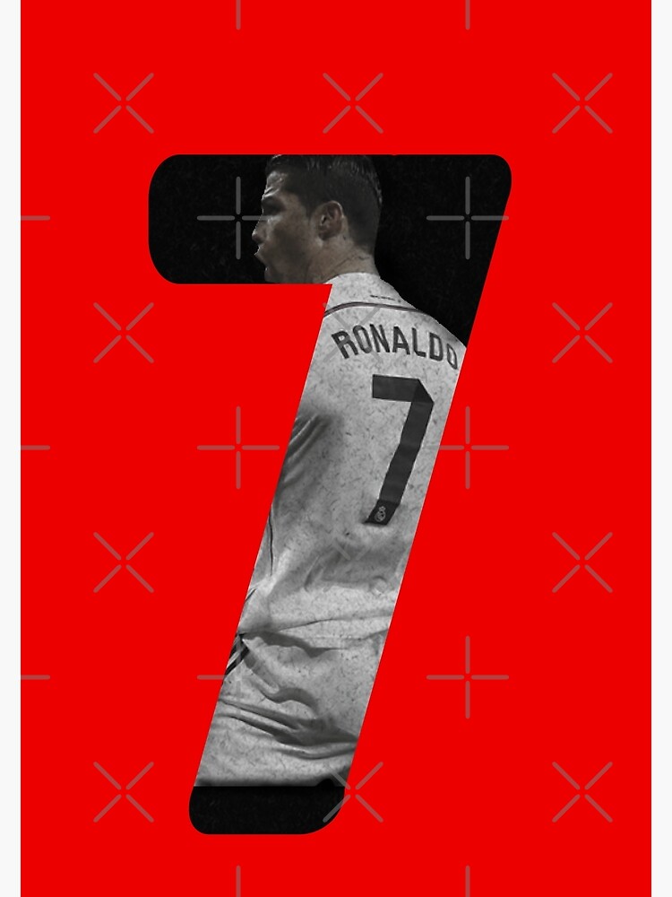 Cristiano Ronaldo Shirt Number Manipulation Poster For Sale By