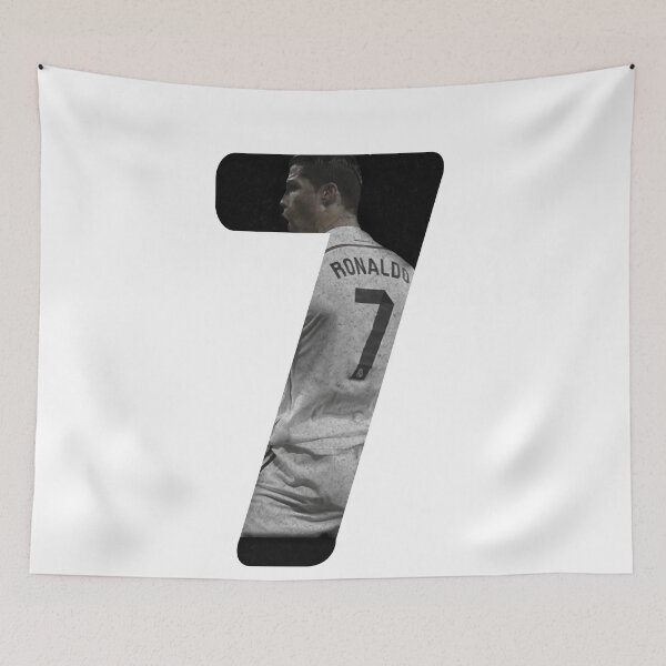 Item preview, Cristiano Ronaldo shirt number manipulation  designed and sold by Catchy-Hut.