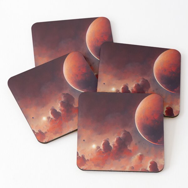 Item preview, Dark malevolent red planet designed and sold by RileyKyler.