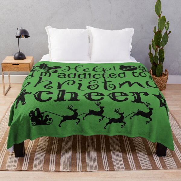 Item preview, Help! I'm Addicted To Christmas Cheer, Black Text designed and sold by TrulyEpoque.
