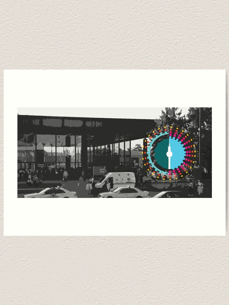 Alternate view of Stars of Berlin Art Print