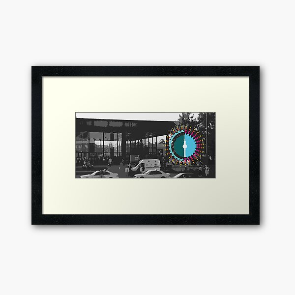 Stars of Berlin Framed Art Print