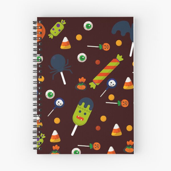 Item preview, Halloween candy pattern designed and sold by Catchy-Hut.