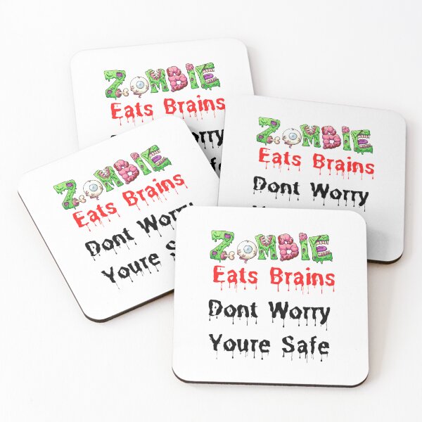 Item preview, Zombies Eats Brains Dont Worry Youre Safe designed and sold by Chanchane Store.