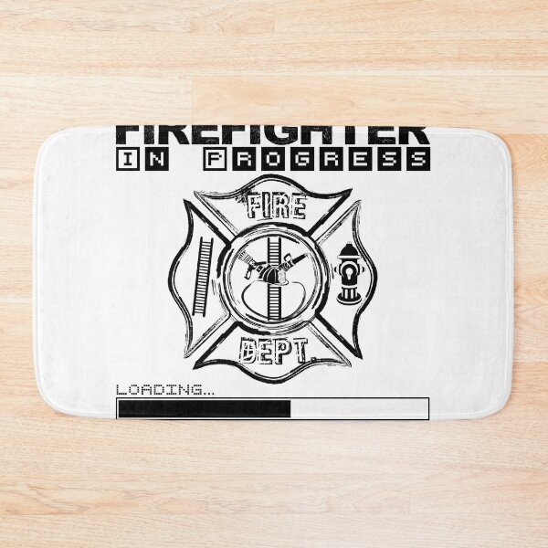 Item preview, Jerry | FIREFIGHTER in Progress | Future Firefighter | Black Text designed and sold by Loving-school.