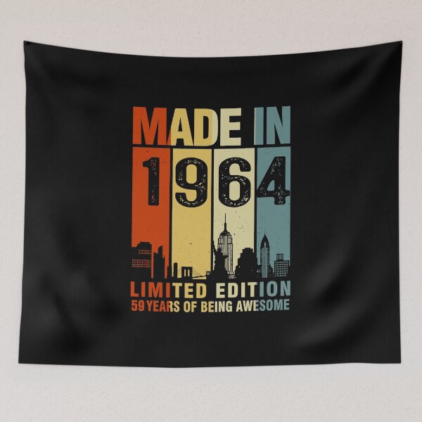 Item preview, 59th Birthday Made In 1964 Limited Edition designed and sold by AperAmyiah.