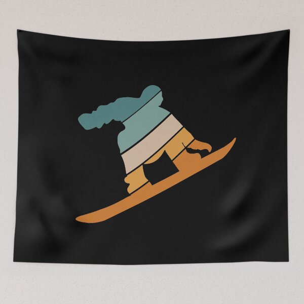 Artikelvorschau, Snowboarding Retro Look Snowboarder entworfen und verkauft von MarkusShirts.
