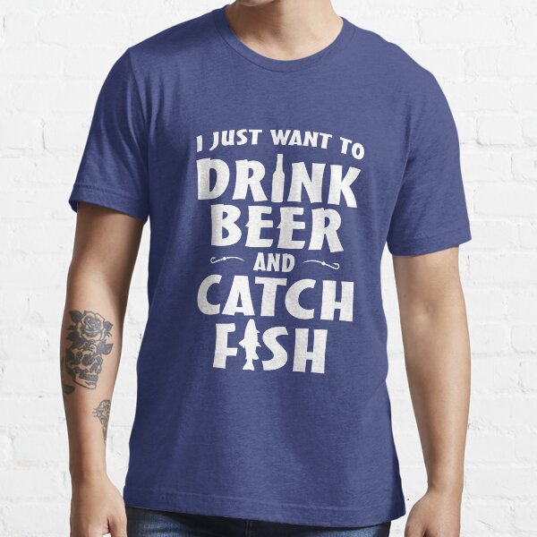 beer fishing shirt