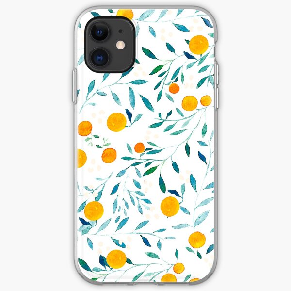 Orange Tree iPhone Soft Case