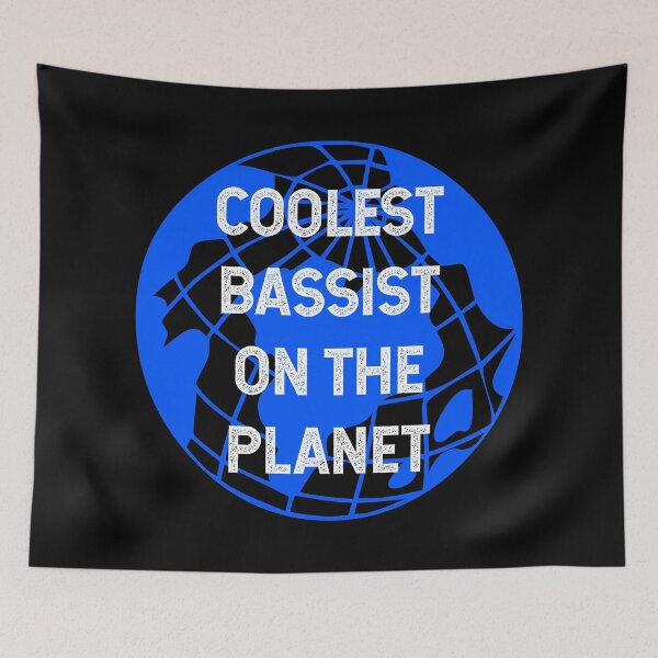Item preview, Coolest Bassist on the Planet designed and sold by TimespunThreads.
