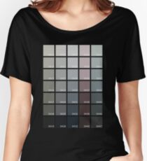 Shades of Grey Pantone Women's Relaxed Fit T-Shirt