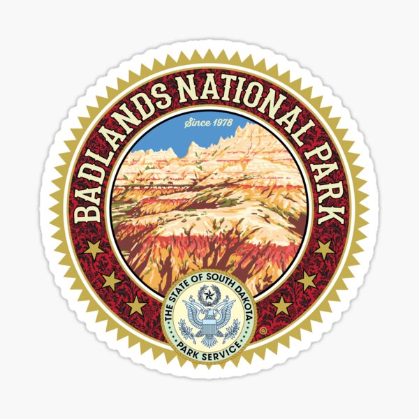 Badlands Stickers | Redbubble