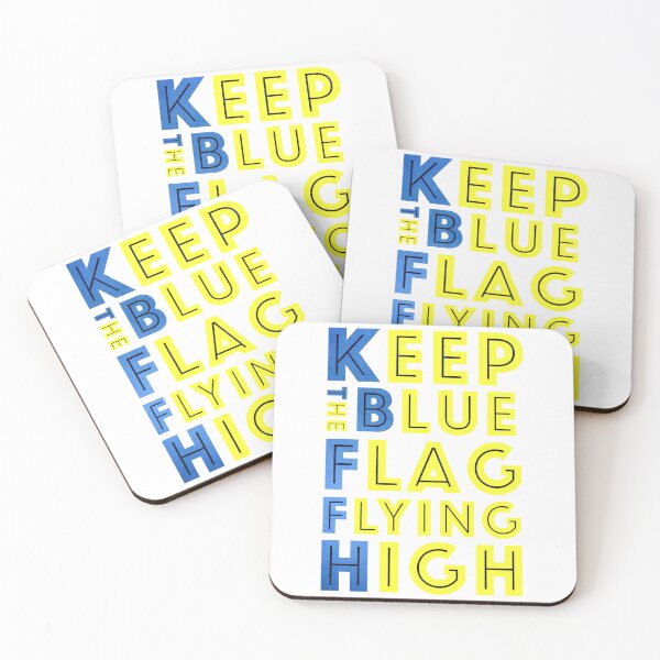 Item preview, KEEP THE BLUE FLAG FLYING HIGN designed and sold by DesignAndTales.