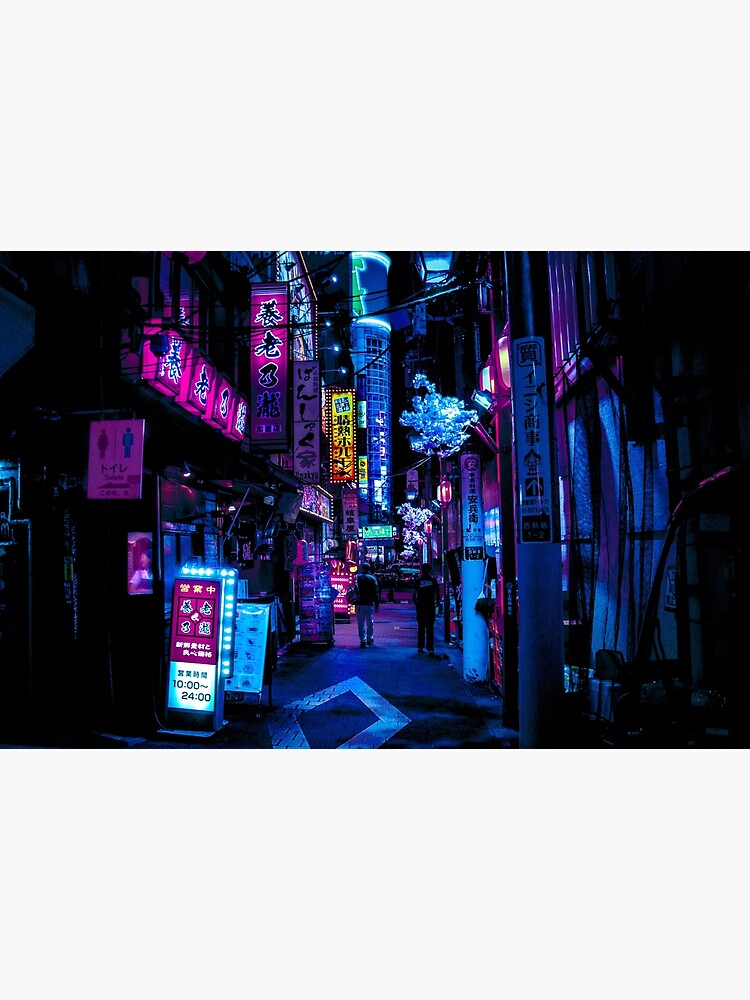 Blue Tokyo Alleys by HimanshiShah