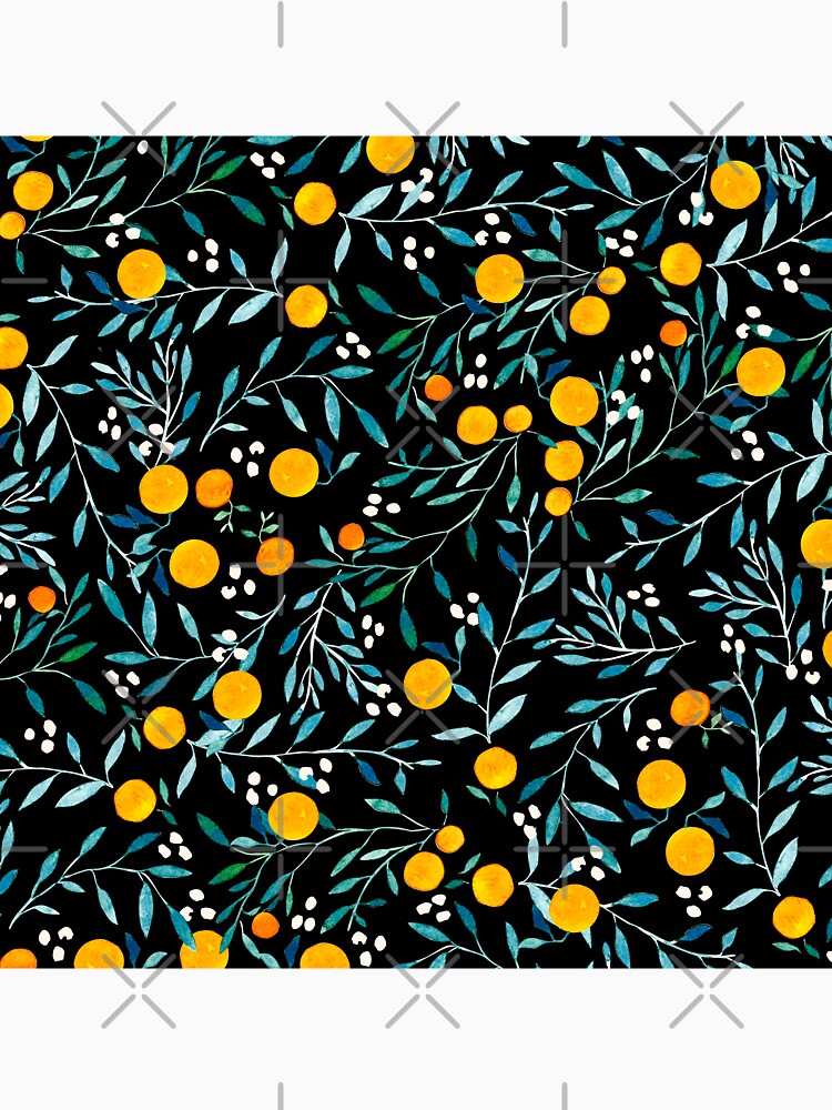 Thumbnail 7 of 7, Classic T-Shirt, Oranges on Black designed and sold by artiisan.