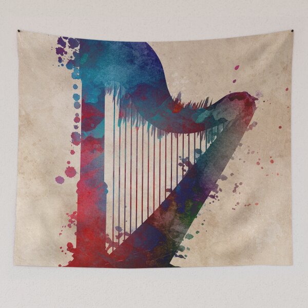 Item preview, harp art #harp designed and sold by JBJart.
