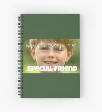 kazoo kid birthday card Spiral Notebook
