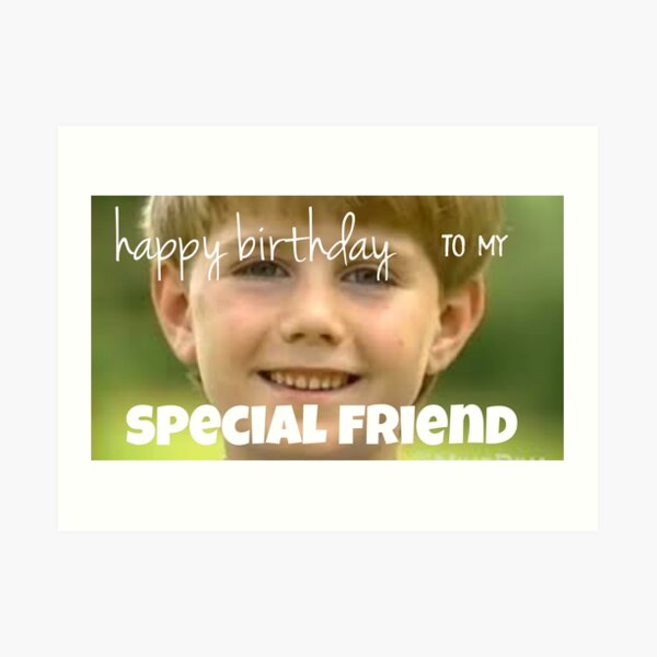 "kazoo kid birthday card" Art Print for Sale by mhallz Redbubble