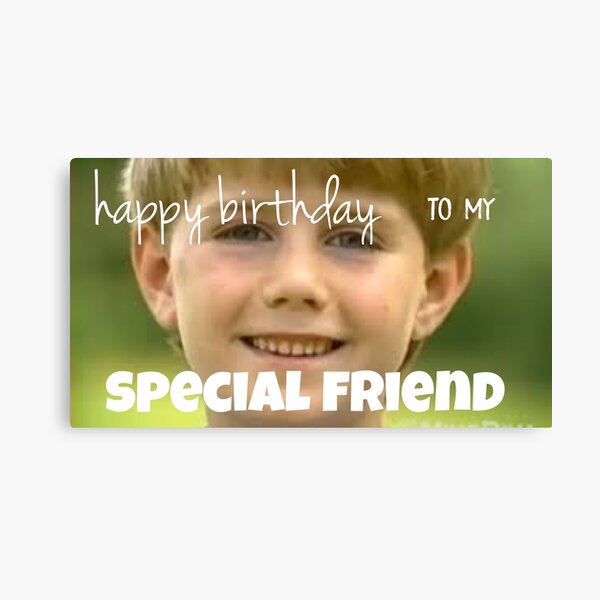 "kazoo kid birthday card" Canvas Print for Sale by mhallz Redbubble