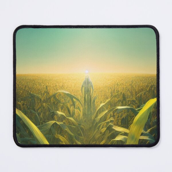 Item preview, UFO  and corn fields designed and sold by chatzous.