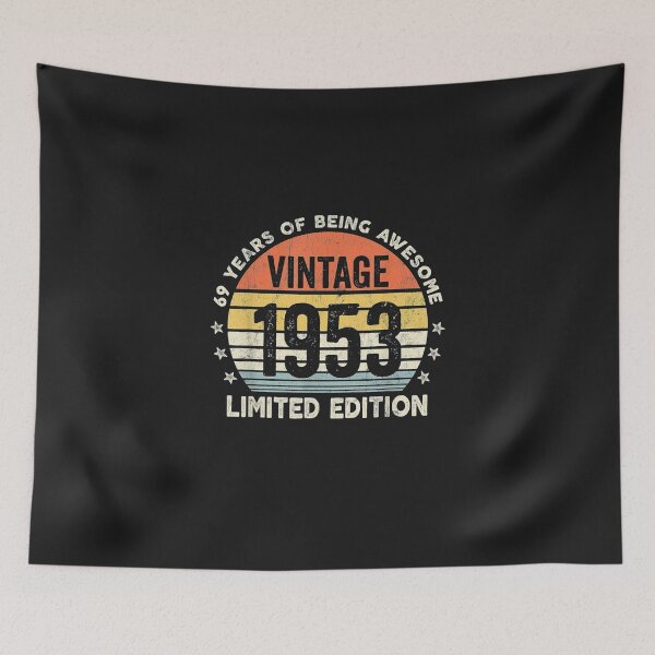 Item preview, 69 Year Old Vintage 1953 Limited Edition designed and sold by surixinh2020.