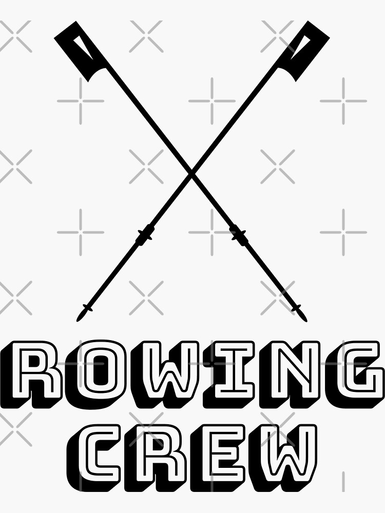 " Rowing crew" Sticker for Sale by monji1croatia Redbubble
