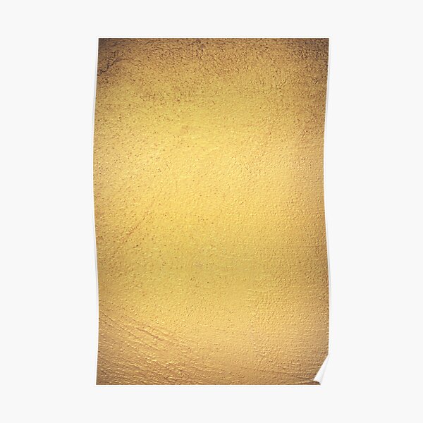 "Gold Metallic Foil" Poster by podartist Redbubble