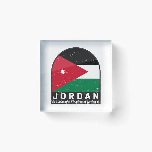 Item preview, Jordan Flag Emblem Distressed Vintage designed and sold by KrisSidDesigns.