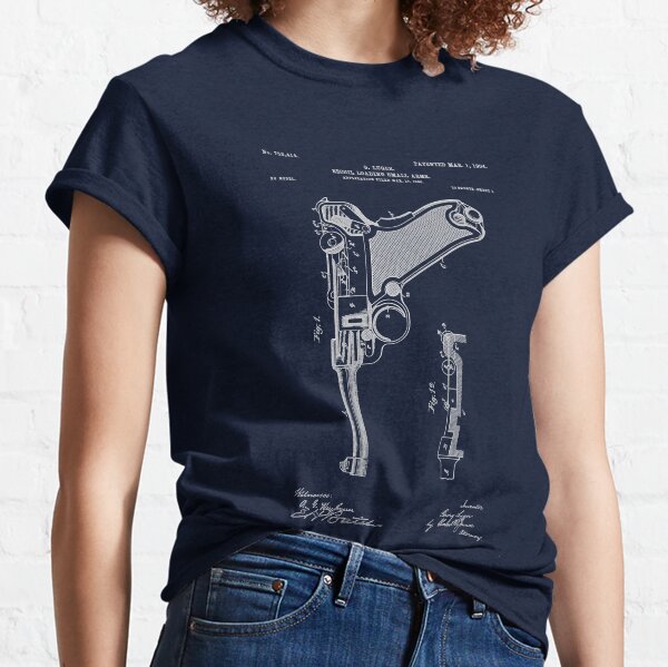 Item preview, Gun - Pistol - 1904 Luger Patent Art designed and sold by Barry Jones Art and More.