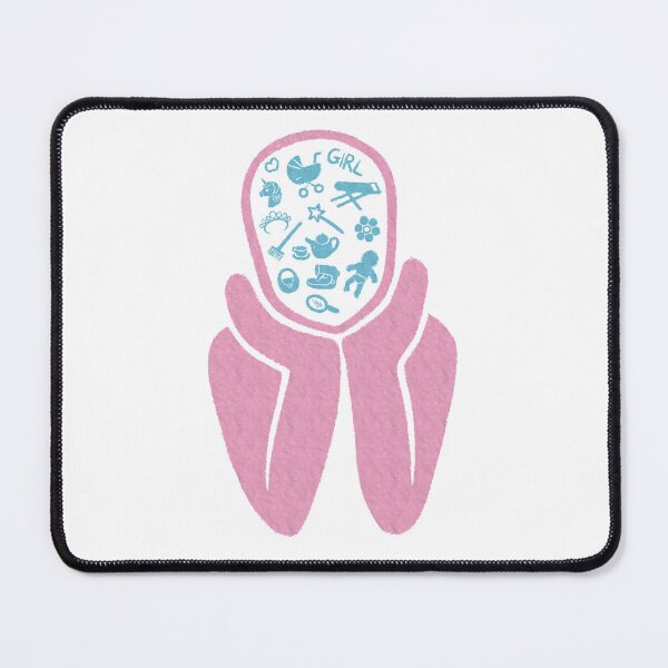 Item preview, Niño Estereotipos Cliché Masculino Femenino Rosa Azul designed and sold by Ka92.