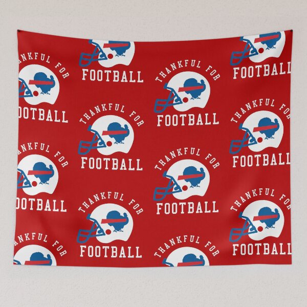 Item preview, Thankful for Football Buffalo New York Thanksgiving Turkey Trot designed and sold by yelly123.